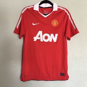 Nike Manchester United #19 Red Jersey Size Small
